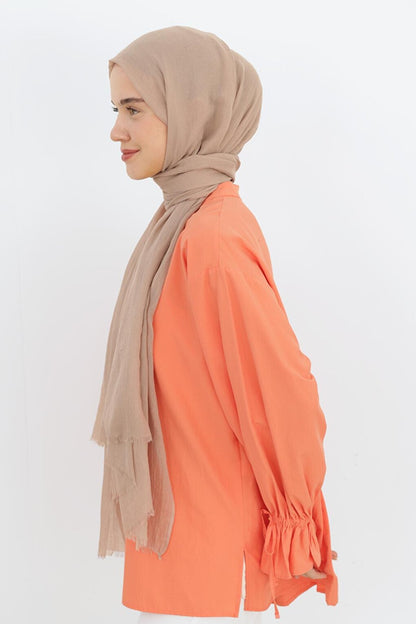 Beige Olay Cotton Shawl