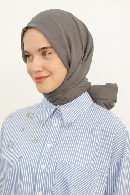 Smoked Olay Cotton Shawl