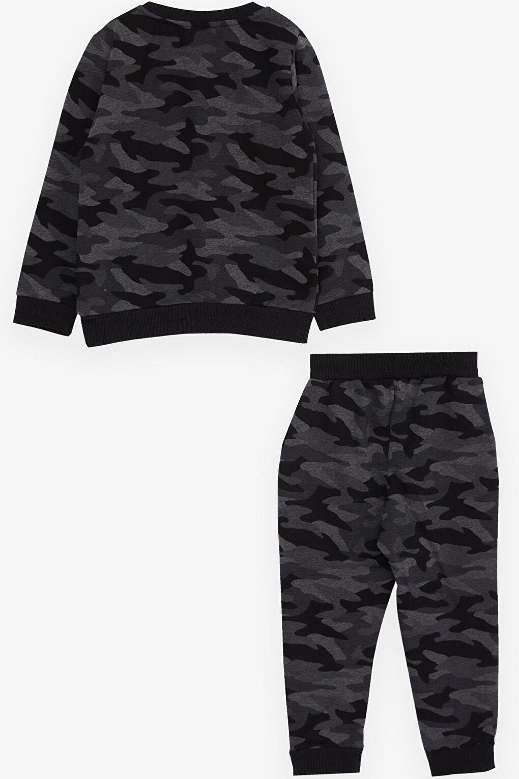 Baby Boy Tracksuit Set Camouflage Patterned Mixed Color (1.5-2 Years)