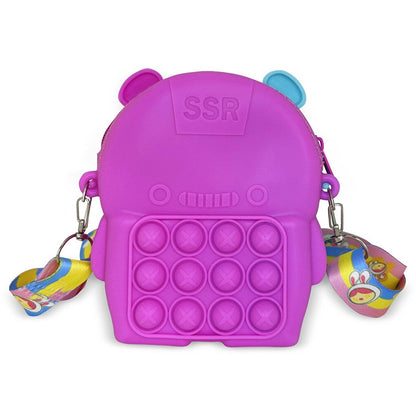 Pop It Silicone Shoulder Bag