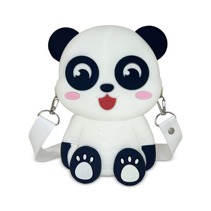 Silicone Panda Shoulder Bag