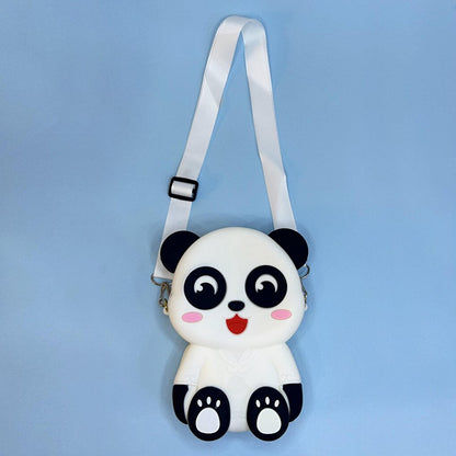 Silicone Panda Shoulder Bag