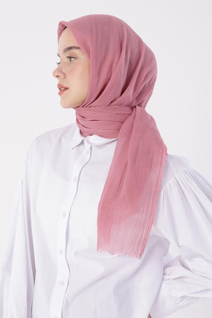 Pink Olay Cotton Shawl