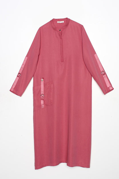 Rose Magister Collar Large Pocket Tunic