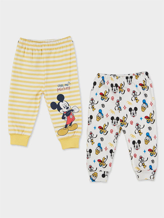 Mickey Mouse Licensed Baby Boy 2-Piece Trousers Without Booties 20838