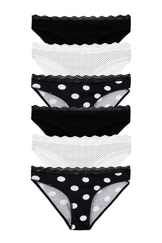 Women's Lace Panties 6 Pack