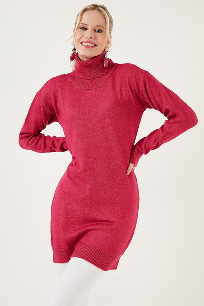 Modest Turtleneck Long Sleeve Knitwear Hijab Tunic 4614585