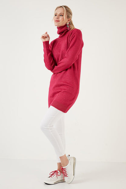 Modest Turtleneck Long Sleeve Knitwear Hijab Tunic 4614585