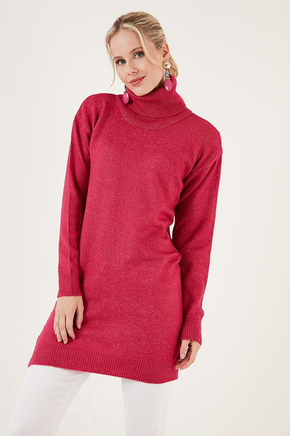 Modest Turtleneck Long Sleeve Knitwear Hijab Tunic 4614585