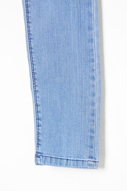 Blue Patterned Boy Jean Trousers 16220