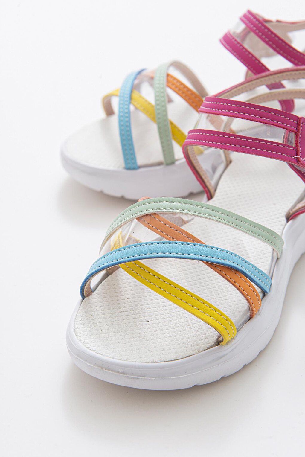 Girl's Rainbow Anatomical Lightweight Daily Sandals