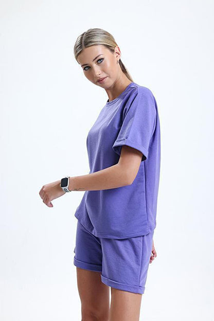 Ltn-G200 Short Sleeve T-shirt Shorts Set