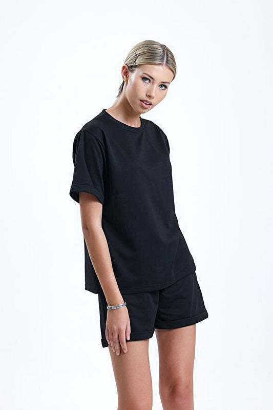 Ltn-G200 Short Sleeve T-shirt Shorts Set