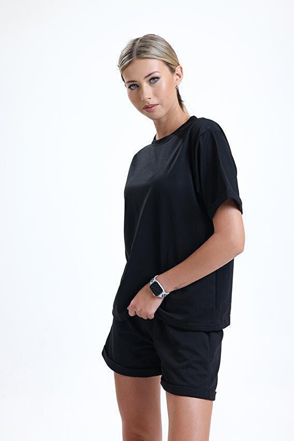 Ltn-G200 Short Sleeve T-shirt Shorts Set