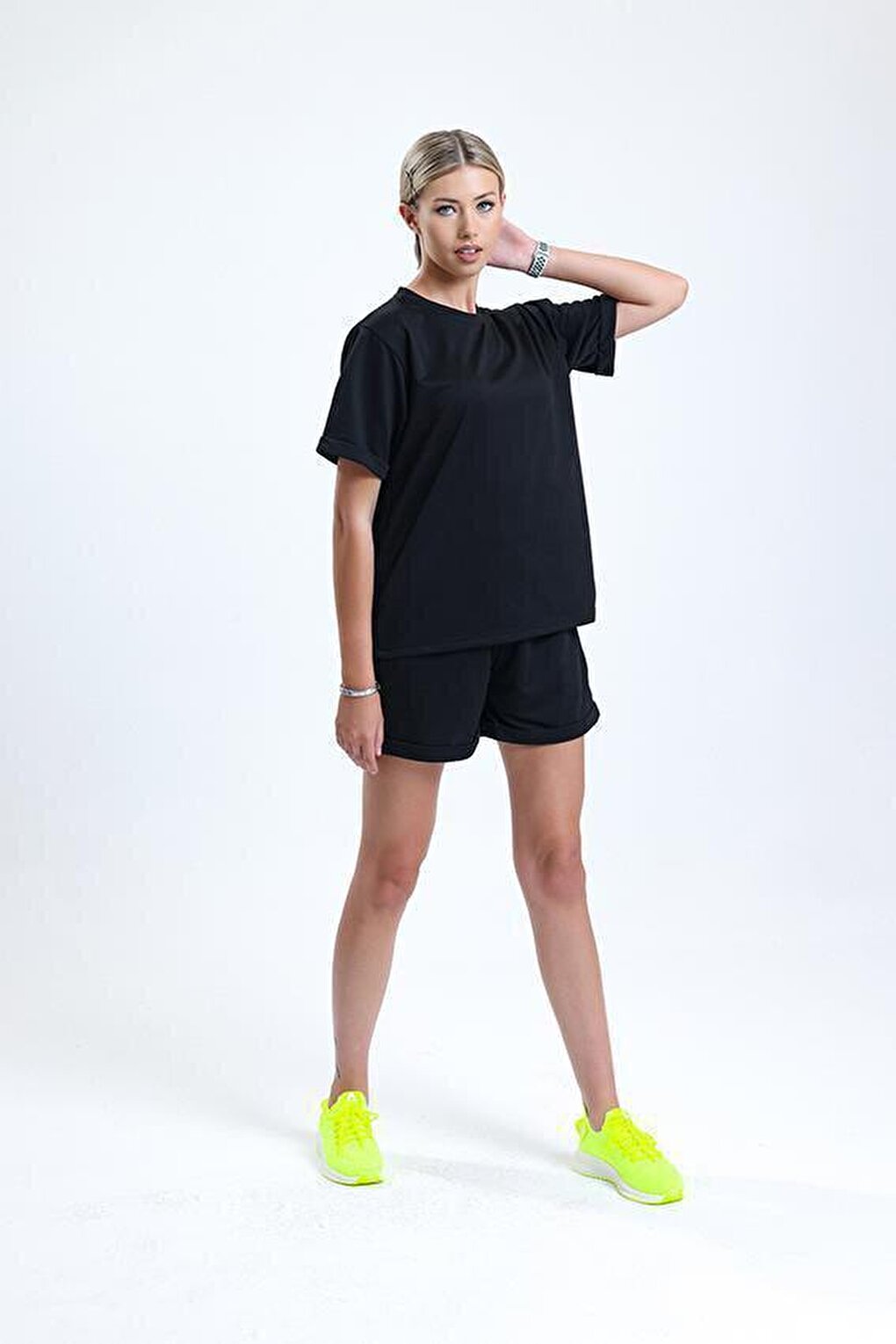 Ltn-G200 Short Sleeve T-shirt Shorts Set