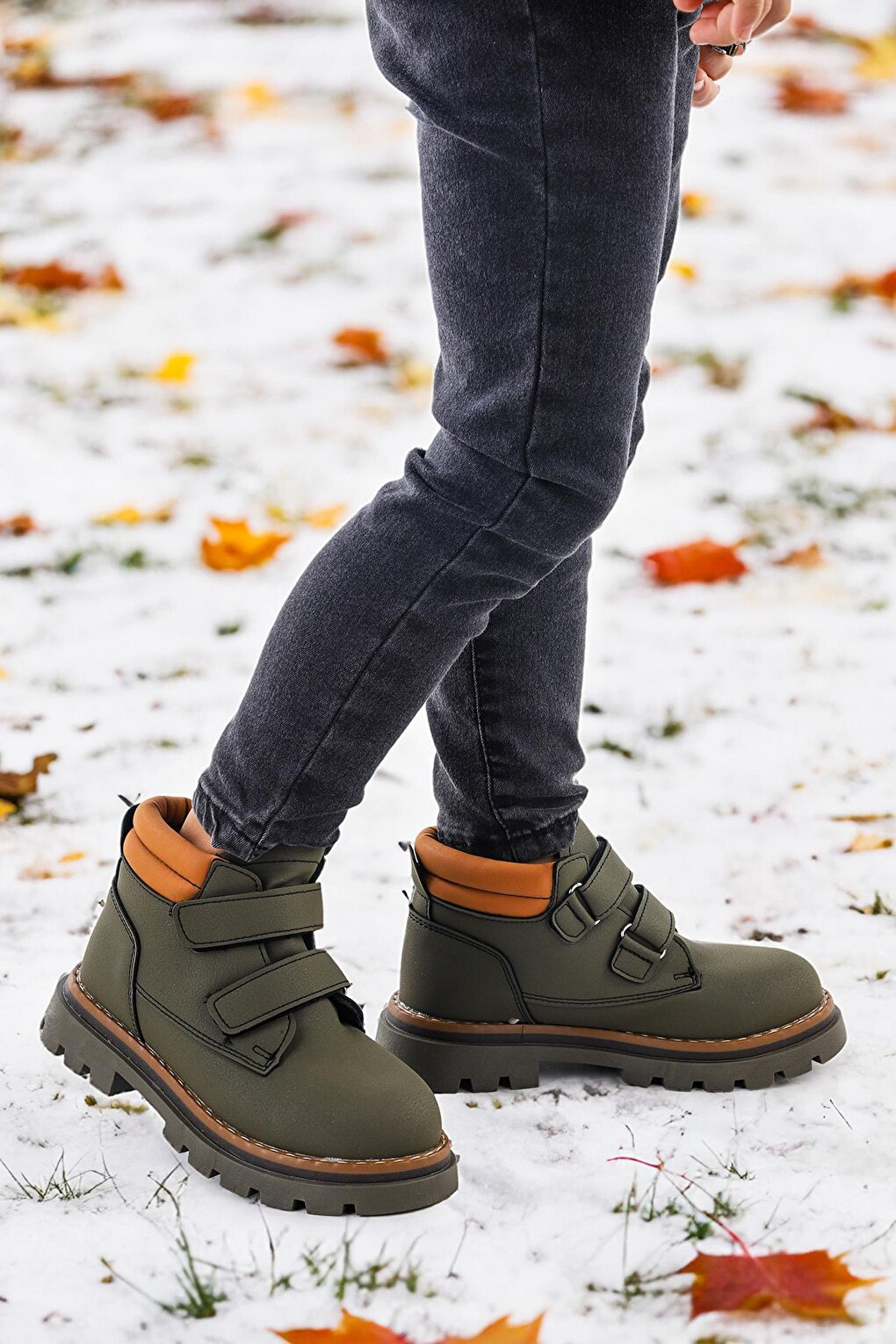 Velcro Boys Boots Shoes Arz 3340