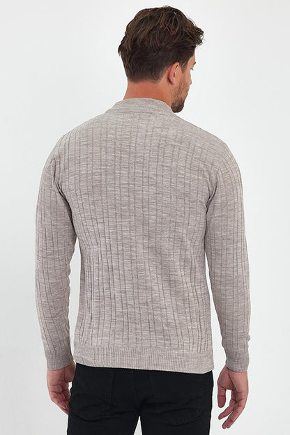 Men's Turtleneck Long Sleeve Sweater