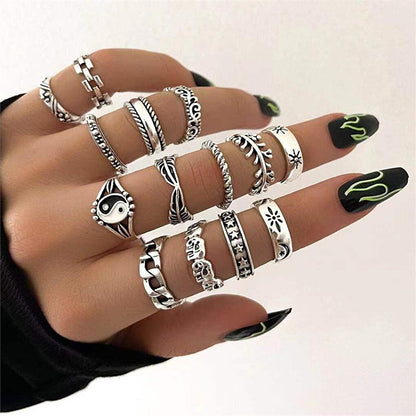 14 Piece Multiple Ring Set