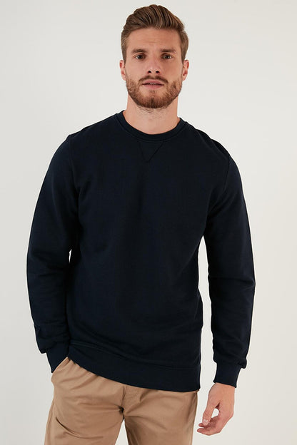 100% Cotton Crew Neck Basic Sweat 5905028