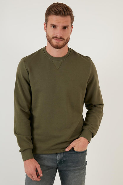 100% Cotton Crew Neck Basic Sweat 5905028