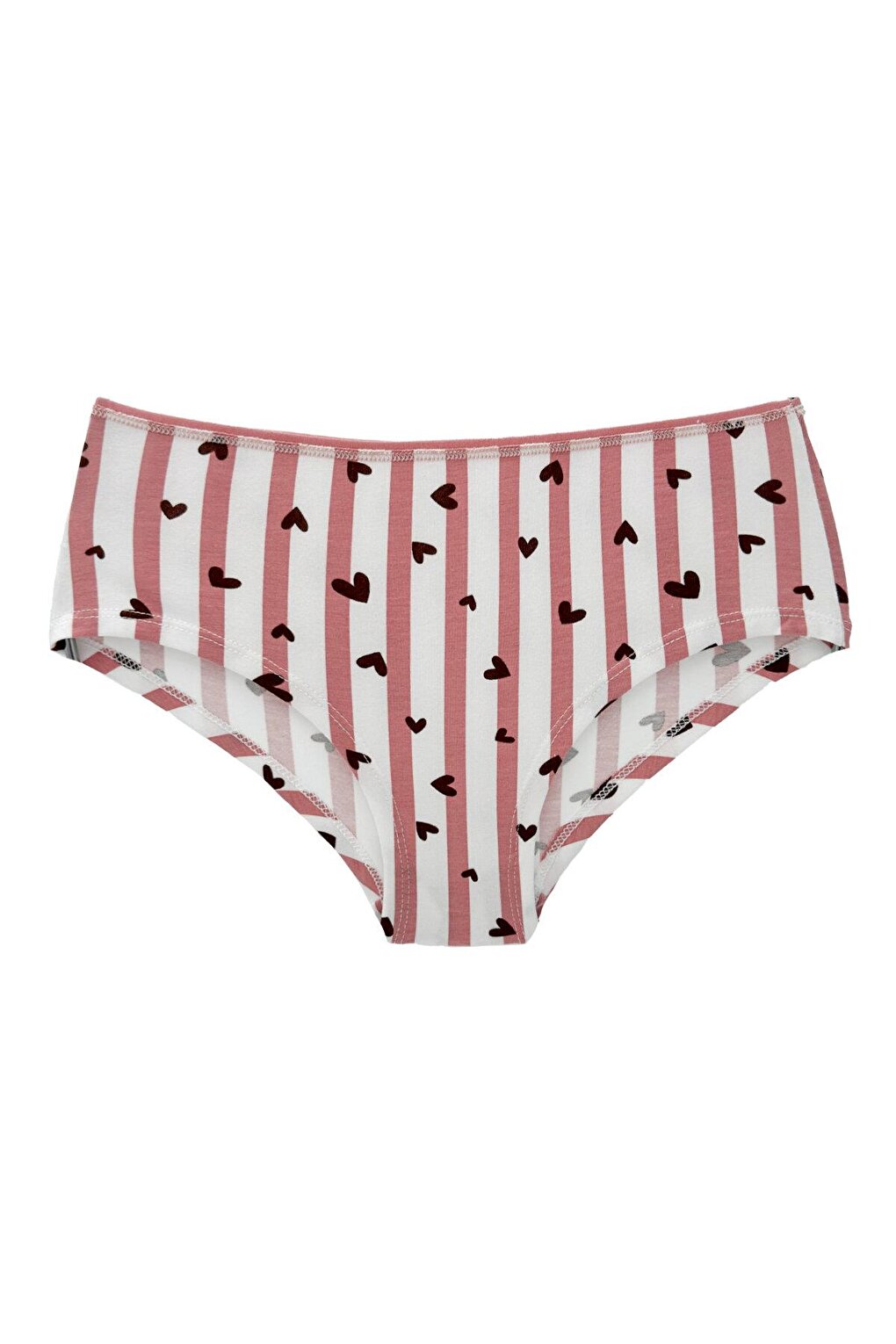 Cotton Patterned and Printed Hipster Women's Panties 3-Piece