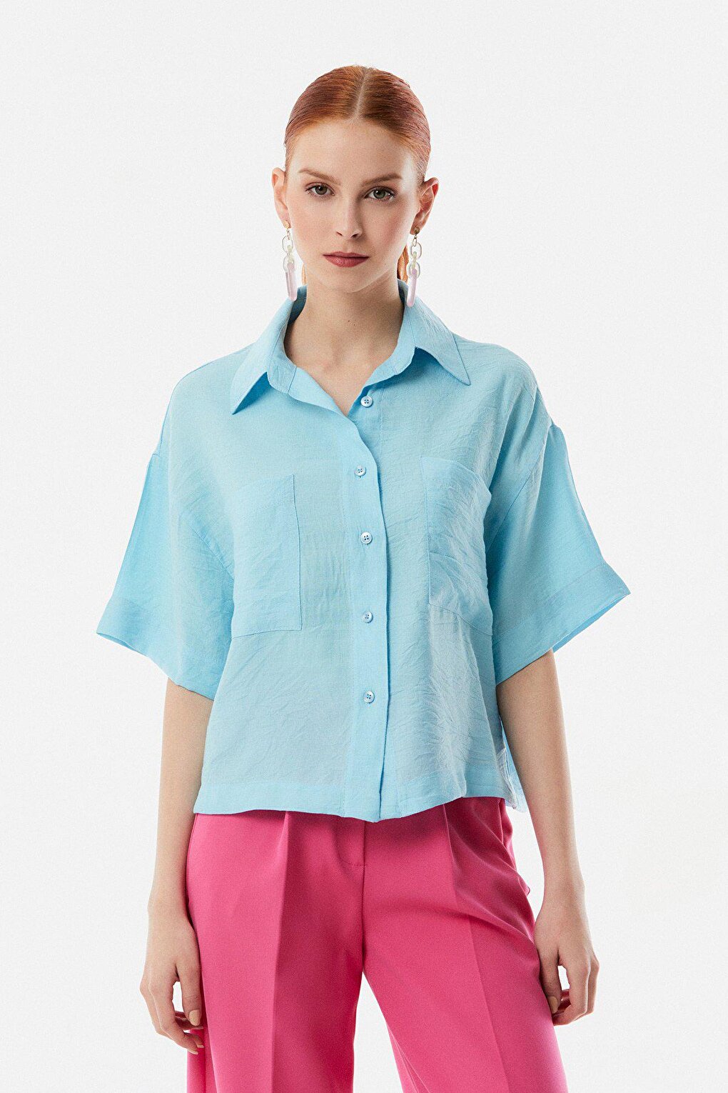 Double Pocket Short Sleeve Shirt