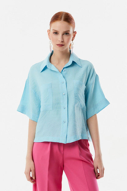 Double Pocket Short Sleeve Shirt