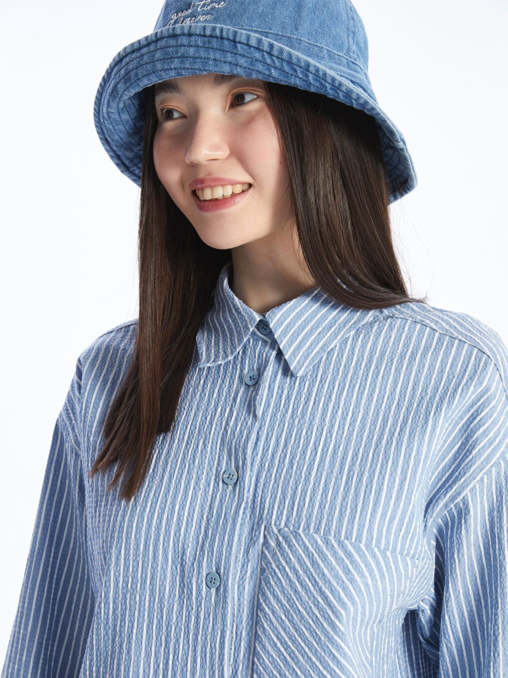 Koor Striped Oversize Shirt