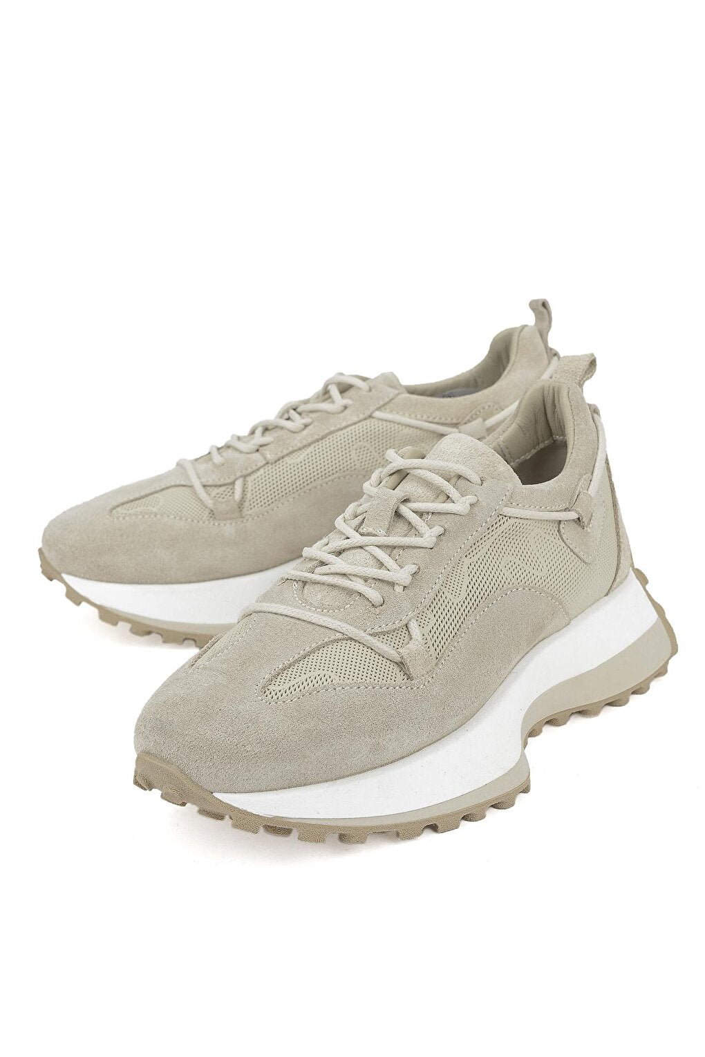 Women's Genuine Leather Sneaker 1311000 5420B Beige