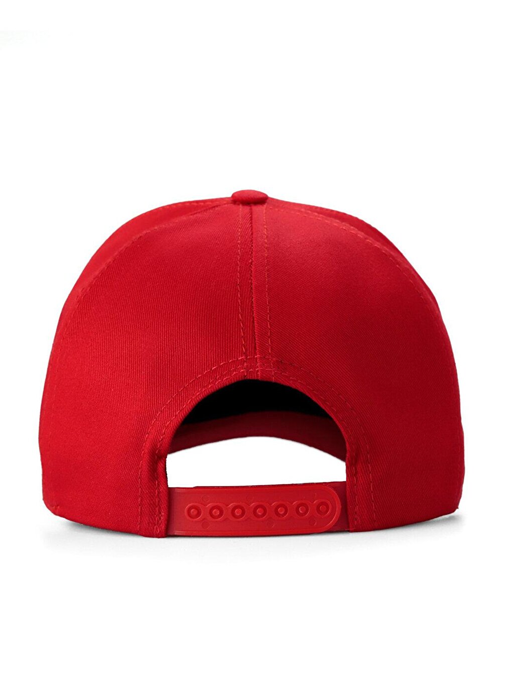 V1 Baseball Bull - Unisex Red Hat (Cap) with 2 Code Logo