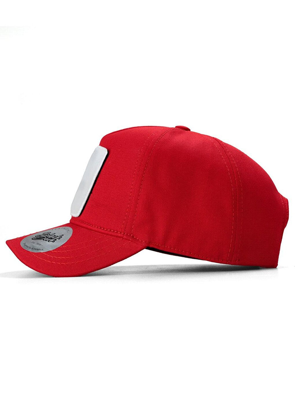 V1 Baseball Samurai - Unisex Red Hat (Cap) with 5 Code Logo