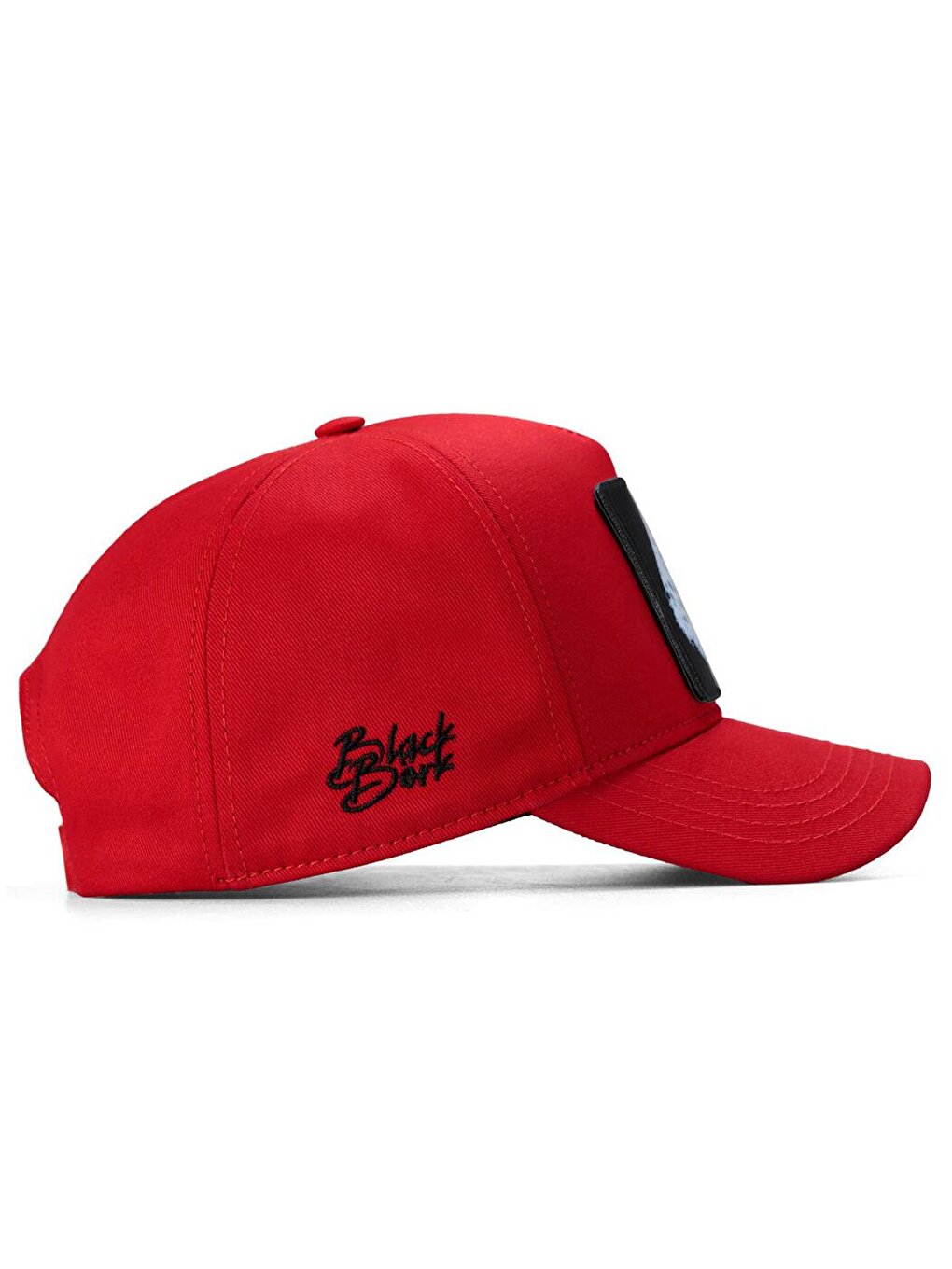 V1 Baseball Skull - Unisex Red Cap with 2 Code Logo