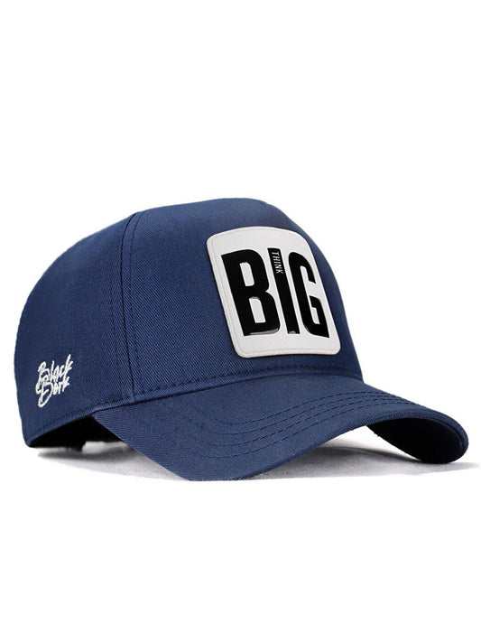 V1 Baseball Big Think - 1 Unisex Navy Blue Hat (Cap) with Code Logo