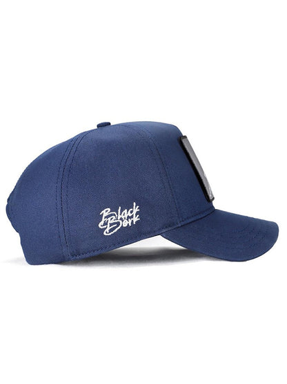 V1 Baseball Duckside - Unisex Navy Blue Hat (Cap) with 1 Code Logo