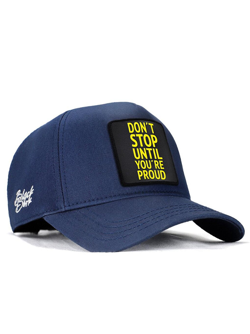 V1 Baseball Don't Stop Until - 1 Unisex Navy Blue Hat (Cap) with Code Logo