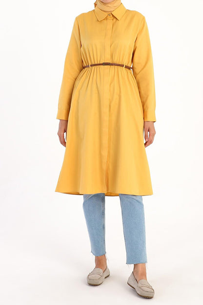 Yellow Belt Shirt Tunic