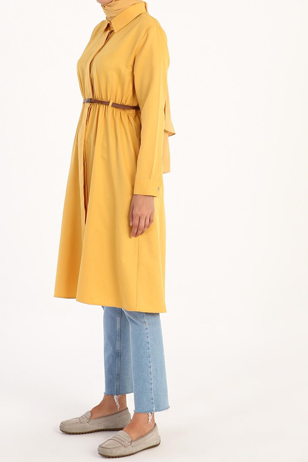 Yellow Belt Shirt Tunic