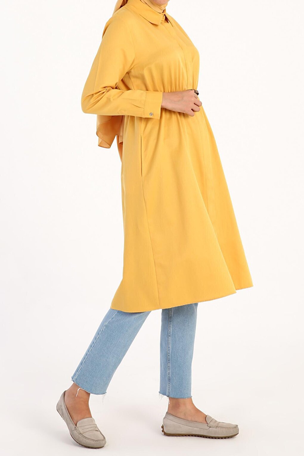 Yellow Belt Shirt Tunic