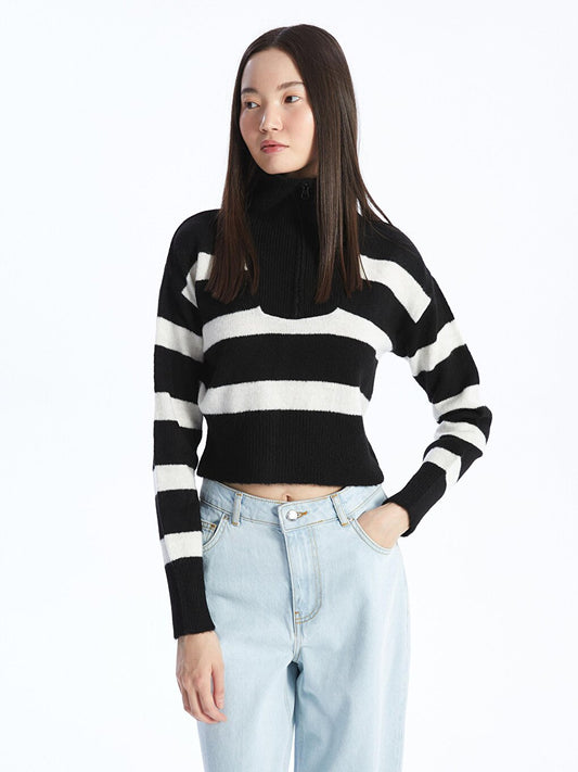 Striped Knitwear Sweater