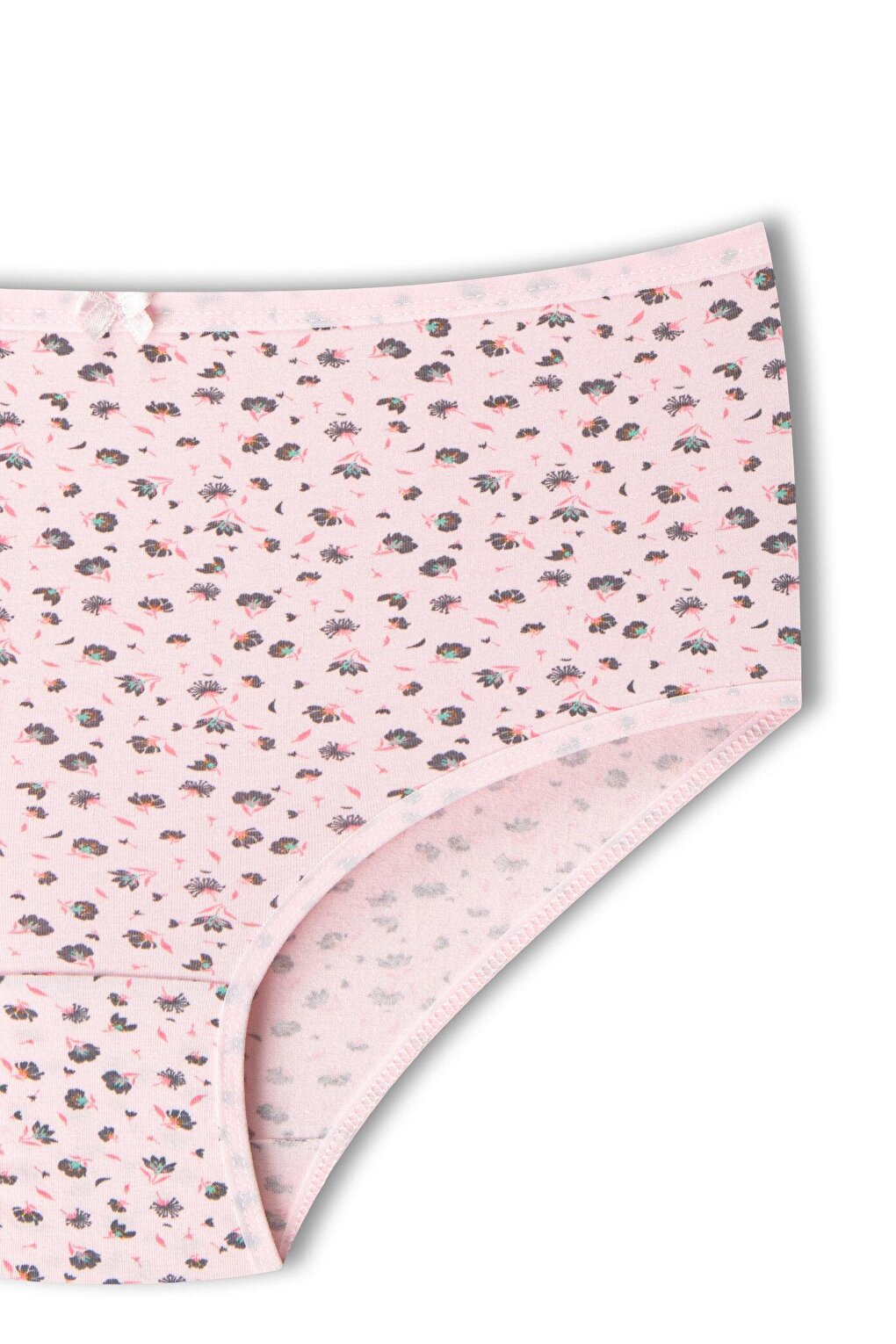 Cotton Patterned Plus Size Women's Panties 3-Piece