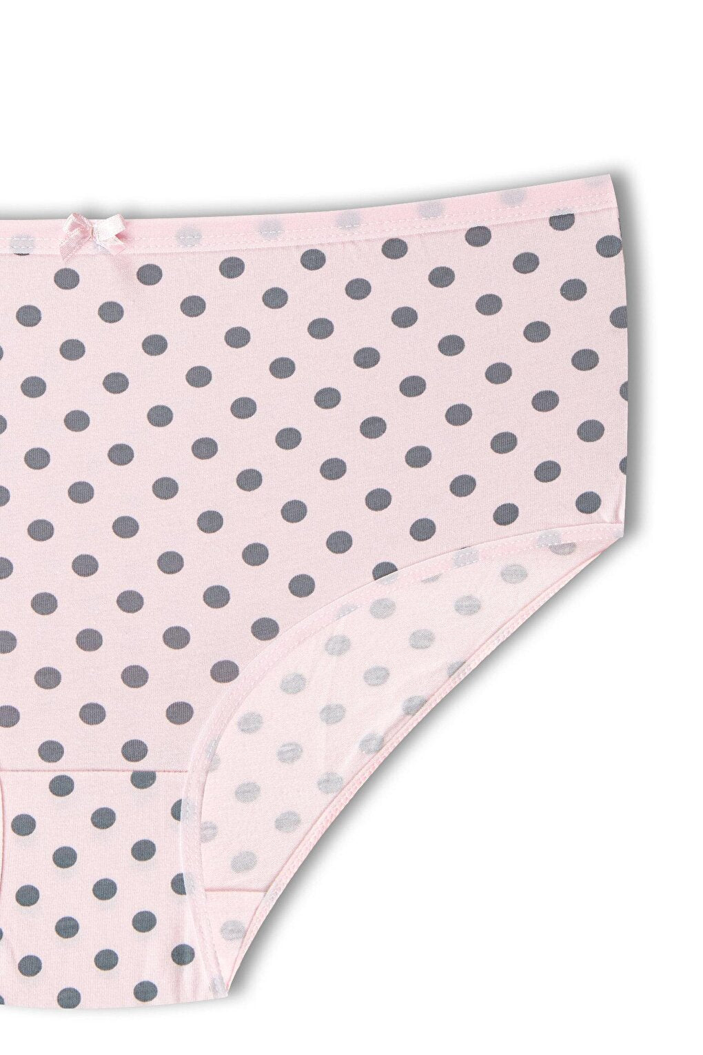 Cotton Patterned Plus Size Women's Panties 3-Piece