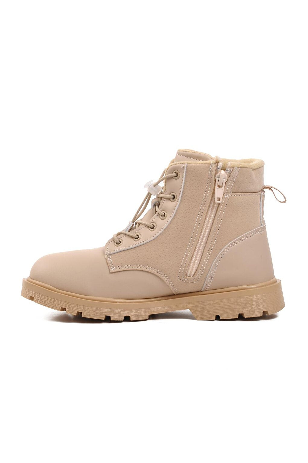 Alaca-F Beige Kids Boots