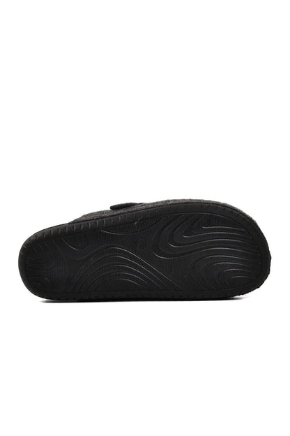 K-12113 Black Men's Sabo Slippers