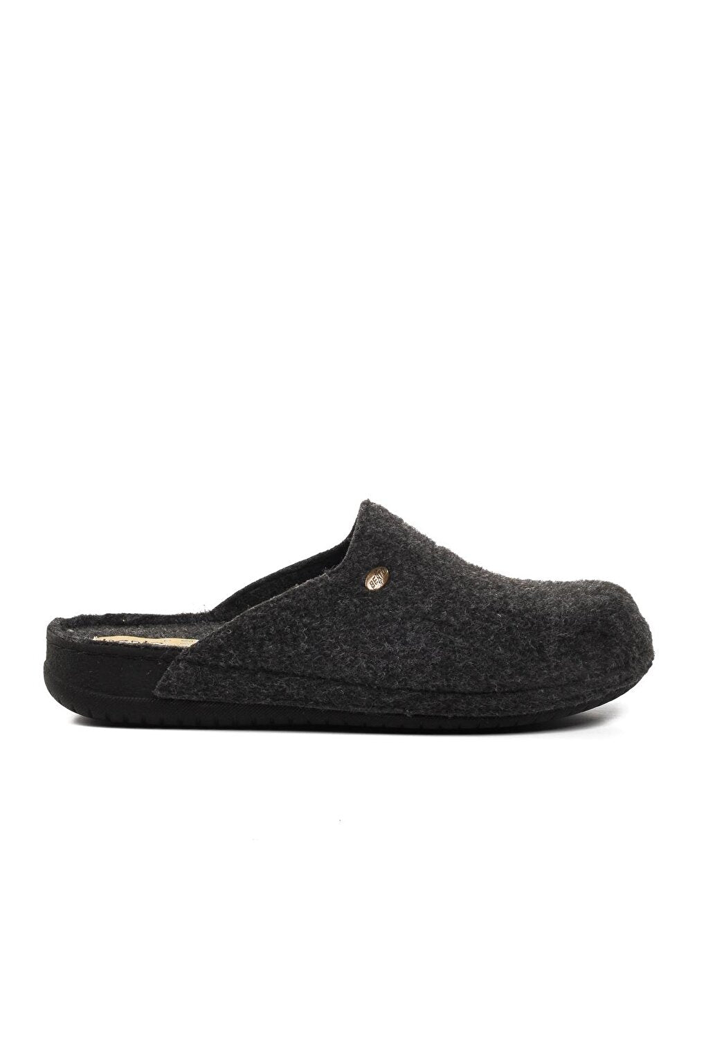 K-12115 Black Men's Sabo Slippers