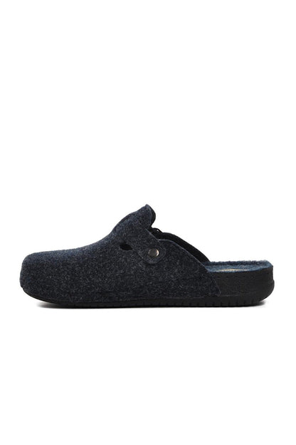 K-12113 Navy Blue Men's Sabo Slippers