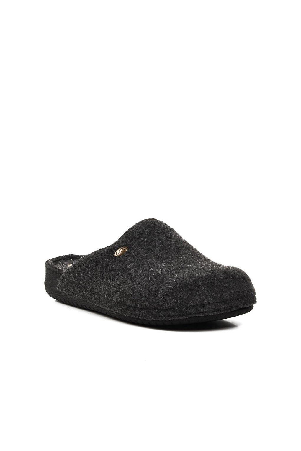 K-12115 Black Men's Sabo Slippers