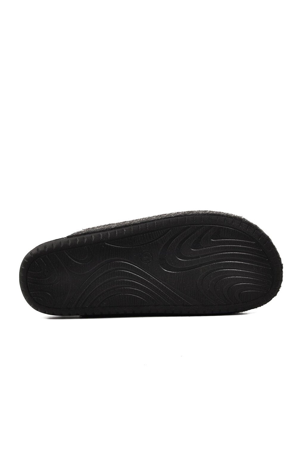 K-12115 Black Men's Sabo Slippers