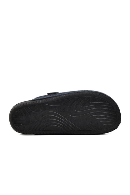 K-12113 Navy Blue Men's Sabo Slippers