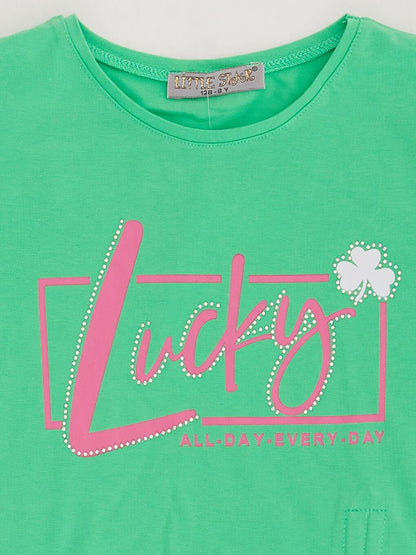 Girl's Slim Fit Lucky All Day T-Shirt