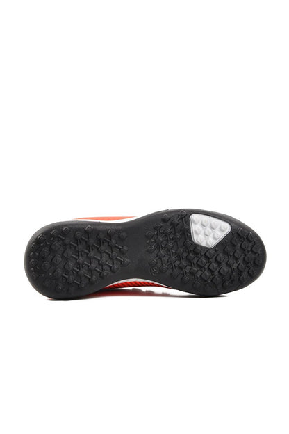 1011-P Orange-Black-Smoked Children's Astroturf Field Shoes